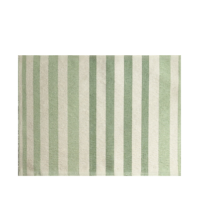 Vibeke Klint dækkeserviet bred linje grøn 33x48 cm