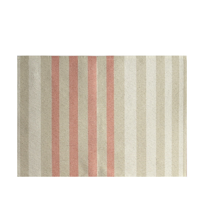 Vibeke Klint dækkeserviet bred linje rød 33x48 cm