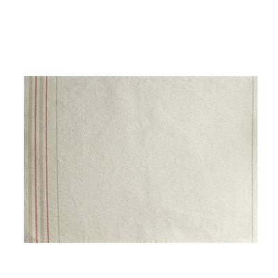 Vibeke Klint dækkeserviet neutral linje rød 33x48 cm