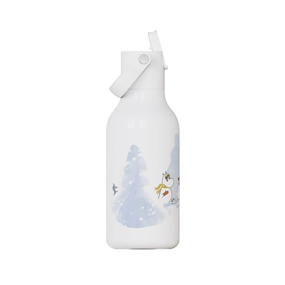 Stelton Tabi Flip Moomin termoflaske 'Vinter' 0,4 liter