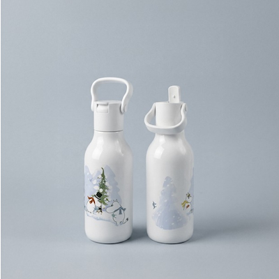 Stelton Tabi Flip Moomin termoflaske 'Vinter' 0,4 liter