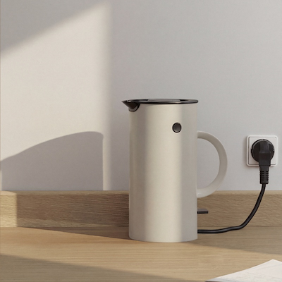 Stelton EM77 elkedel sand 0,5 liter 700 watt