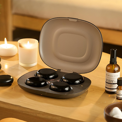 By Gaard hot stone massage sæt