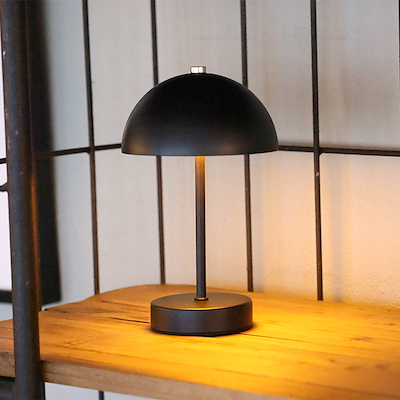 Cozzy bordlampe med touch sort H20 cm