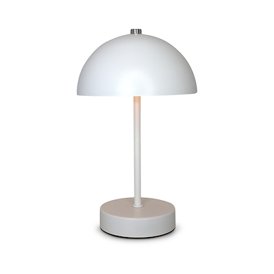 Cozzy bordlampe med touch hvid H20 cm