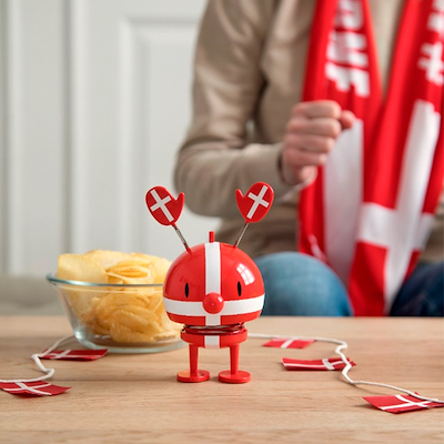 Hoptimist Bumble Roligan rød 14,4 cm