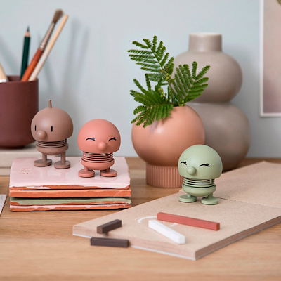 Hoptimist Soft Bimble figur olive H6,6 cm