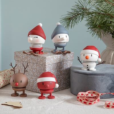 Hoptimist Soft Reindeer Bumble brun 9,2 cm