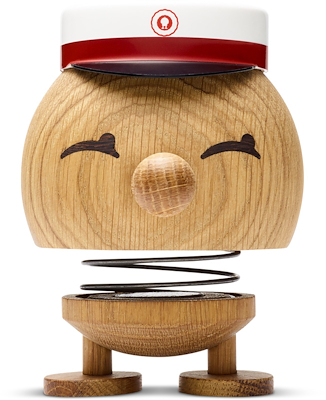 Hoptimist Bimble student rød egetræ 10,3 cm