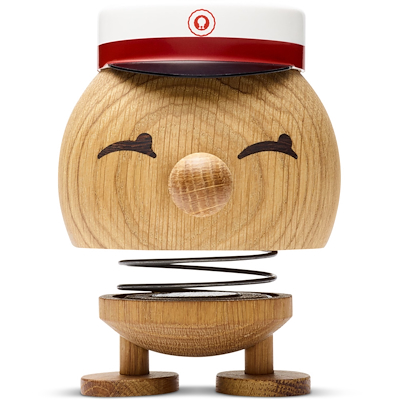 Hoptimist Bimble student rød egetræ 10,3 cm