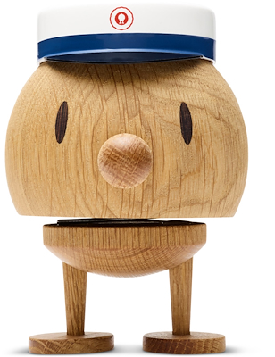 Hoptimist Bumble student blå egetræ 10,5 cm