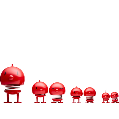 Hoptimist Bimble rød 6,6 cm