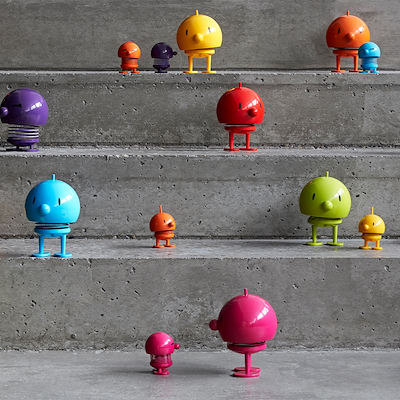 Hoptimist Bimble rød 6,6 cm