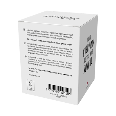 Hoptimist Bumble lyseblå H7,6 cm