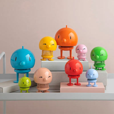 Hoptimist Bumble lyseblå H7,6 cm