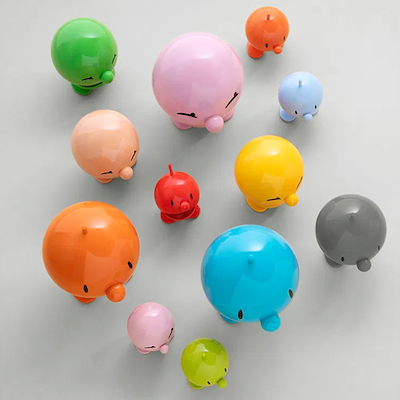 Hoptimist Bumble lyseblå H7,6 cm