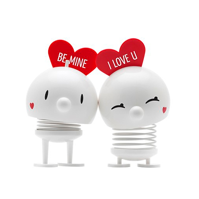 Hoptimist Bumble Love hvid 8,7 cm