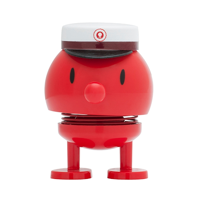 Hoptimist Bumble Student rød hue rød 7,5 cm