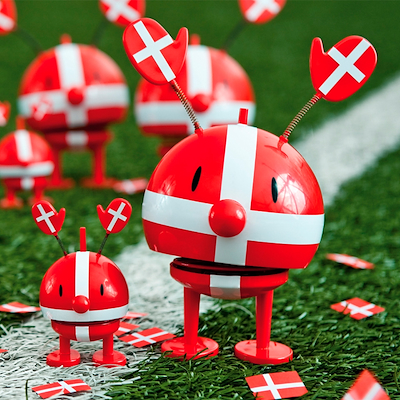 Hoptimist Bumble roligan rød 9,5 cm