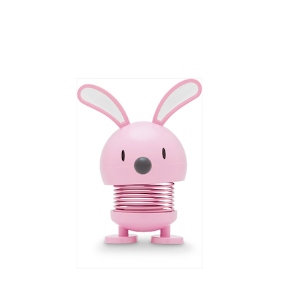Hoptimist kanin lyserød H9 cm