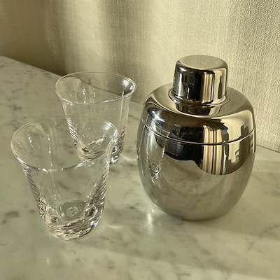 Kay Bojesen shaker stål 90 ml