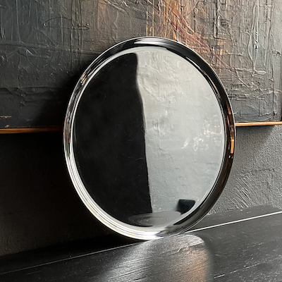 Kay Bojesen serveringsbakke stål Ø29 cm