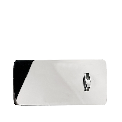 Kay Bojesen kongelig garderfod stål 8x4 cm