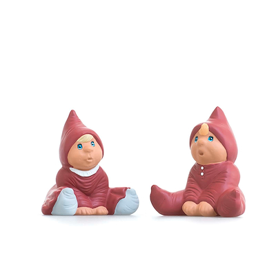 Klarborg nisser Bette Knud og Bette Inger med grød og 2 mus