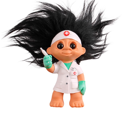 Lykketrold sygeplejerske