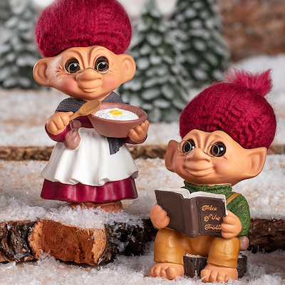 Lykketrold Bedstefar Grandam julekollektion 2023 15 cm