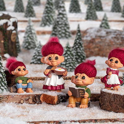 Lykketrold Bedstefar Grandam julekollektion 2023 15 cm