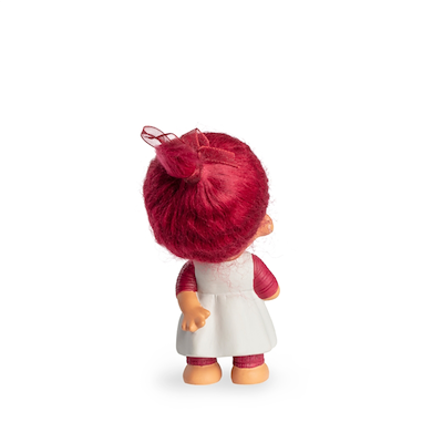 Lykketrold Lillesøster af Grandam-familien rød 13 cm
