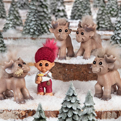 Lykketrold Rensdyr Happy