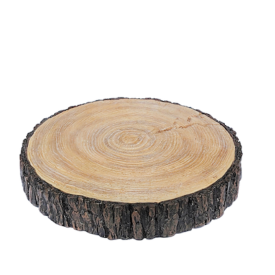 Lykketrold skive trælook 20 cm