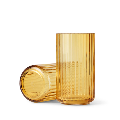 Lyngby Porcelæn vase amber H15,5 cm