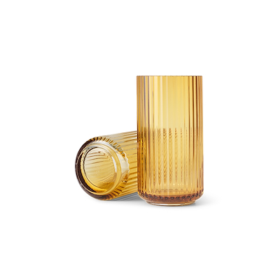 Lyngby vase amber 20,5 cm