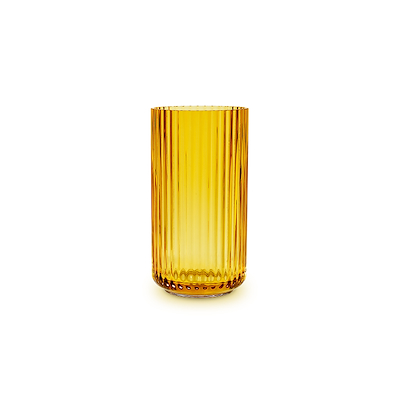 Lyngby vase amber 20,5 cm