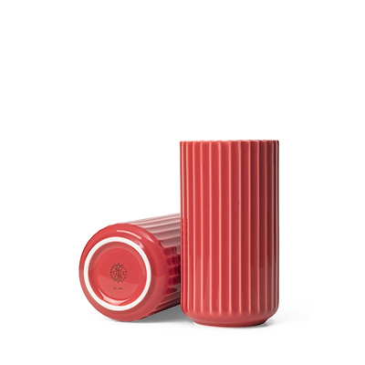 Lyngby Porcelæn vase rød H15,5 cm