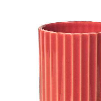 Lyngby Porcelæn vase rød H15,5 cm