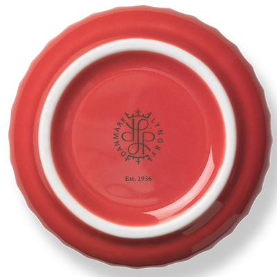 Lyngby Porcelæn vase rød H15,5 cm 