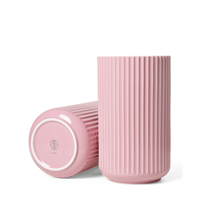 Lyngby Porcelæn vase rosa H25 cm