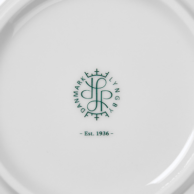 Lyngby Porcelæn Rhombe Color skål hvid Ø15,5 cm