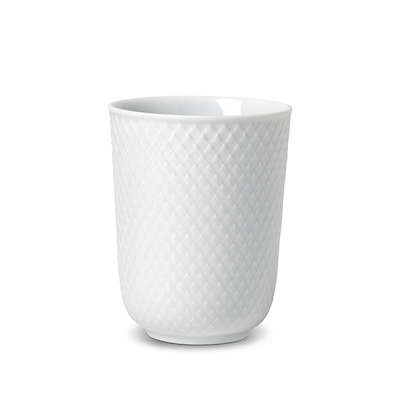 Lyngby Porcelæn Rhombe Krus Hvid 33 cl
