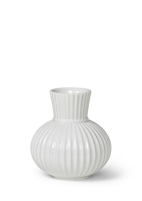 Lyngby Porcelæn Tura vase 14,5 cm hvid