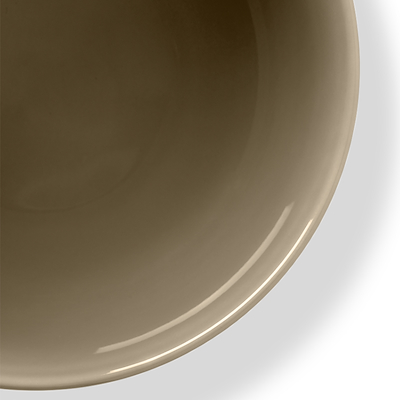 Lyngby Porcelæn Rhombe Earth skål 15,5 cm clay