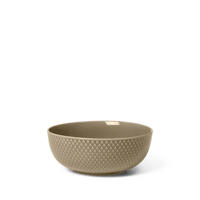 Lyngby Porcelæn Rhombe Earth skål clay Ø 15,5 cm