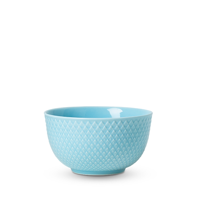 Lyngby Porcelæn Rhombe Color skål turkis 11 cm