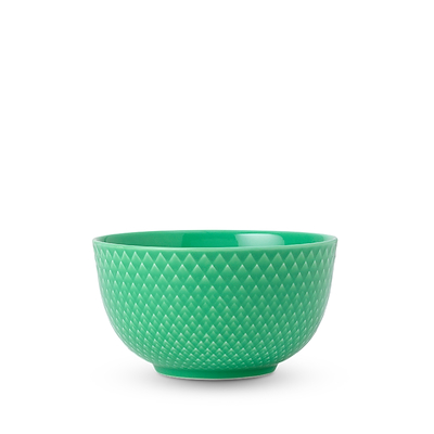 Lyngby Porcelæn Rhombe Color skål grøn 11 cm 
