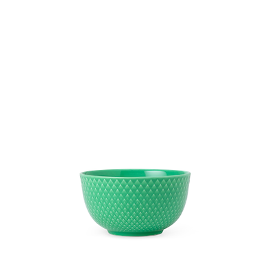 Lyngby Porcelæn Rhombe Color skål grøn 11 cm