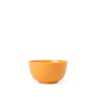 Lyngby Porcelæn Rhombe Color skål gul 11 cm